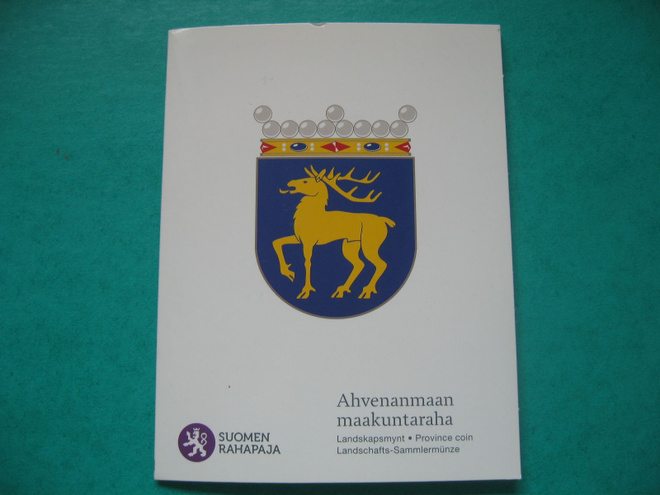 Suomi 5e juhlaraha Ahvenanmaa - 2011 PROOF