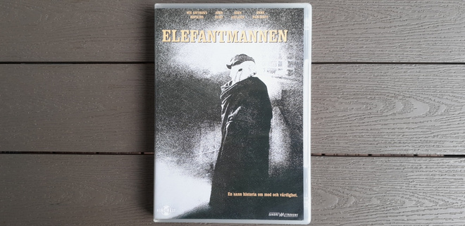 DVD: Elefanttimies (Anthony Hopkins, John Hurt 1980/2001)