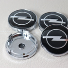 Opel vannekeskiöt – Kromi-musta – 60mm (4kpl sar - pikkukuva 1