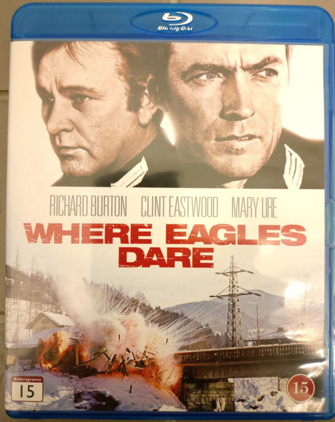 Kotkat kuuntelevat / Where Eagles Dare - Blu-ray