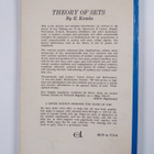 E. Kamke : Theory of sets - pikkukuva 2