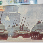 VANHA Postikortti CCCP Panssarivaunut Moskova 1968 Suomeen - pikkukuva 1