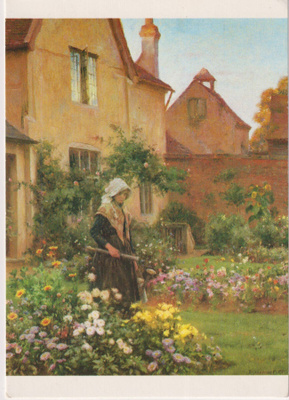 WILLIAM TEULON BLANDFORD FLETCHER " MAATALON PUUTARHA "