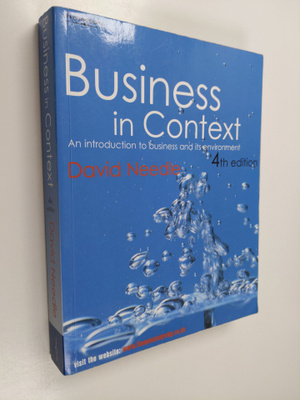 David Needle : Business in context : an introduction to b...