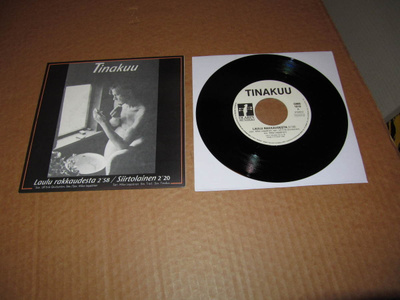 Tinakuu 7" Laulu Rakkaudesta, PS v.1990 MINT!