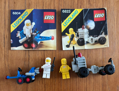 Lego 6804 Surface Rover ja 6823 Surface Transport