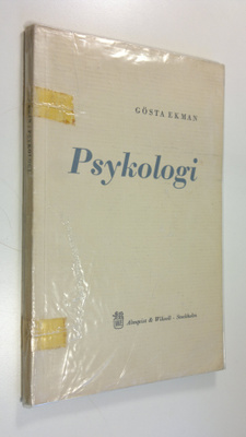 Gösta Ekman : Psykologi