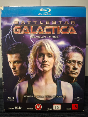 Taisteluplaneetta Galactica: Kausi 3 BD