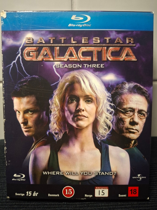 Taisteluplaneetta Galactica: Kausi 3 BD