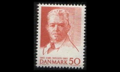 Tanska 432y ** Carl Nielsen y-paperi (1965)