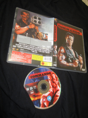 commando - schwarzeneegger ( uudenveroinen dvd )