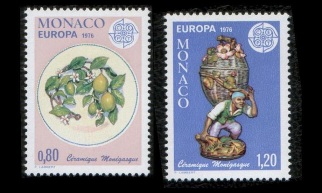 Monaco 1230-1 ** Europa (1976)