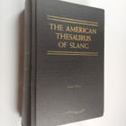 Lester V. Berrey ym. : The American Thesaurus of Slang: a... - pikkukuva 1