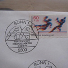 Saksa, 2 erinlaista urheiluaiheista kuorta FDC-leimalla - pikkukuva 2