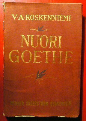 V. A. Koskenniemi : Nuori Goethe 1932 1.p.