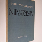 Juha Mannerkorpi : Niin ja toisin : novelleja, lastuja, h... - pikkukuva 1
