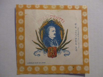 VANHA MAKEISPAPERI - PRESIDENTTI OULU (K12-S71)