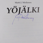 Matti J. Moilanen : Yöjälki (signeerattu) - pikkukuva 3
