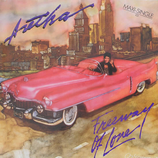 Aretha Franklin – Freeway Of Love 12” MAXI-SINGLE