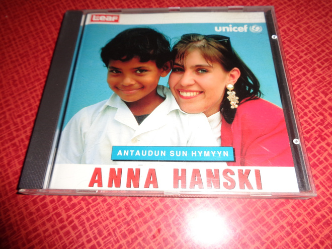 CD Anna Hanski - Antaudun sun hymyyn cds
