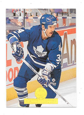 1994-95 LEAF #418 Jamie Macoun Toronto Maple Leafs