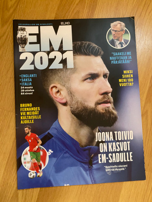 EM 2021 jalkapallo kisalehti 84 sivua