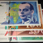Ranska France 50-500 Francs täysi sarja Hyvä kunto - pikkukuva 1