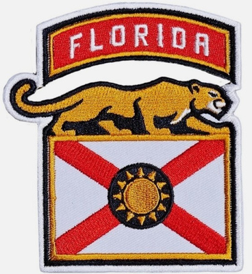 NHL - Florida Panthers - eteen -kangasmerkki / hihamerkki
