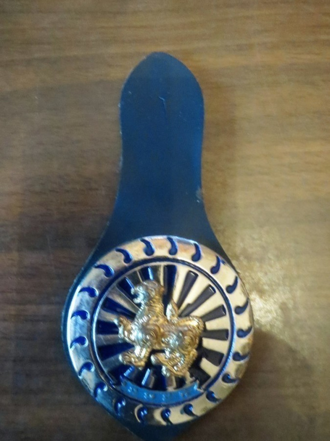 Kambodzhalainen poliisimerkki - "Supa-lätkä"