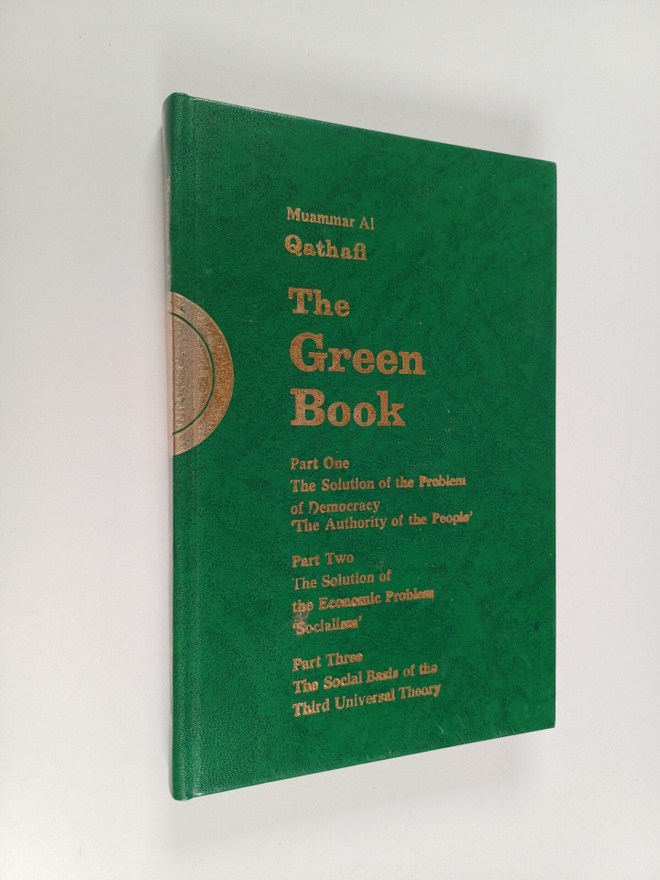 Moammar al Khaddafi : Den gröna boken Folkets makt , Lösn...