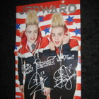 Jedward juliste ja Sandra Kim keräilykortti  - pikkukuva 1