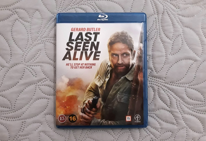 Last Seen Alive (Blu-ray Nordic) Gerard Butler