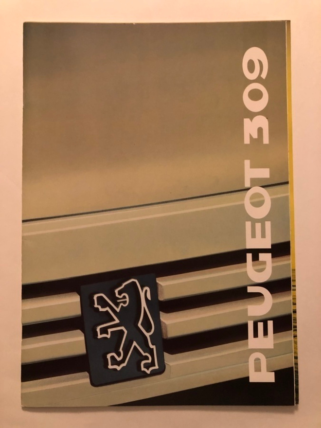 Myyntiesite - Peugeot 309 - 1989