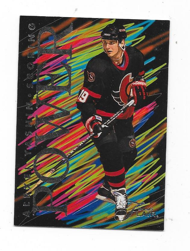 1994-95 Flair Scoring Power #10of10 Alexei Yashin , Ottawa