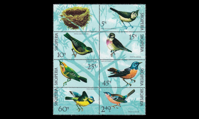 Albania 1492-8kb ** Linnut (1971)
