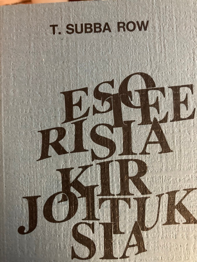 ROW: ESOTEERISIA KIRJOITUKSIA