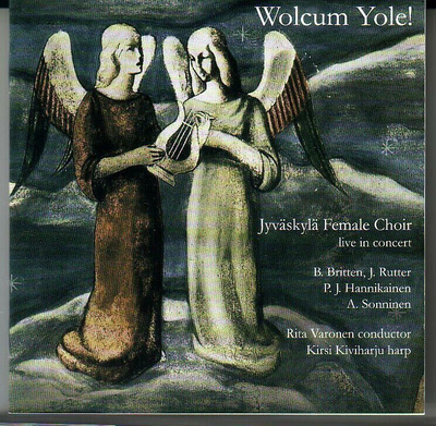 cd, Wolcum Yole! Jyväskylä Female Choir / Rita Varonen [joul