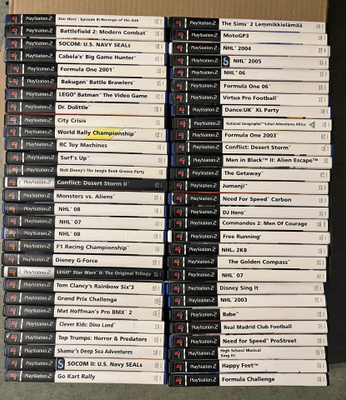 PS2-Pelejä