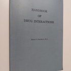 Edward A. Hartshorn : Handbook of drug interactions part 1 - pikkukuva 1