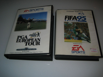PGA European Tour ja FIFA95 (Sega Mega Drive)