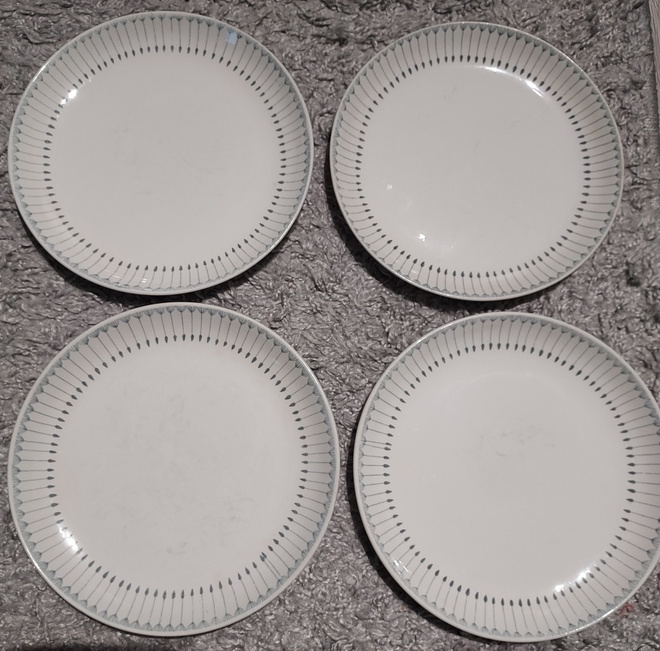 Arabia Heini lautaset 19 cm 4 kpl