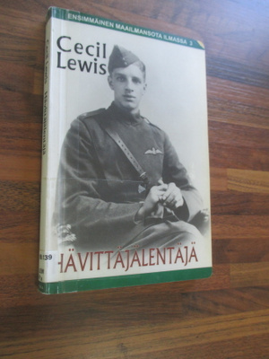 CECIL LEWIS - hävittäjälentäjä !