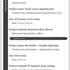Kynä Samsung Galaxy Z Fold 7 ja muihin puhelimiin #31092 - pikkukuva 2