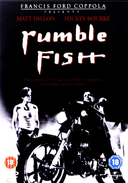 Taistelukala 1983 F Coppola. M Rourke, M Dillon, D Hopper