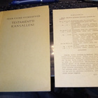 PEHR EVIND SVINHUFVUD  : TESTAMENTTI KANSALLENI - pikkukuva 1
