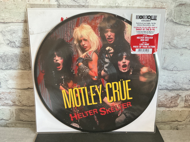 MÖTLEY CRUE: Helter Skelter 12” Lp levy