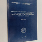 Jaakko Peltola : Radiographic Structural Findings in the ... - pikkukuva 1