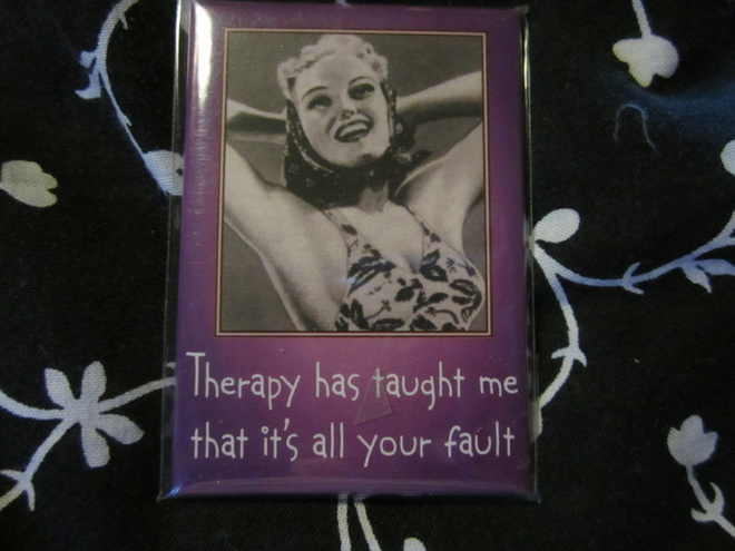 Magneetti : Therapy has taught me that it's all your fault