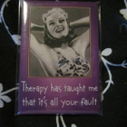 Magneetti : Therapy has taught me that it's all your fault - pikkukuva 1