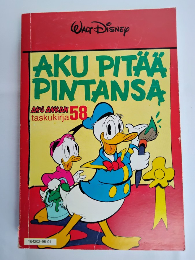 Aku pitää pintansa - Aku Ankka taskukirja 58
